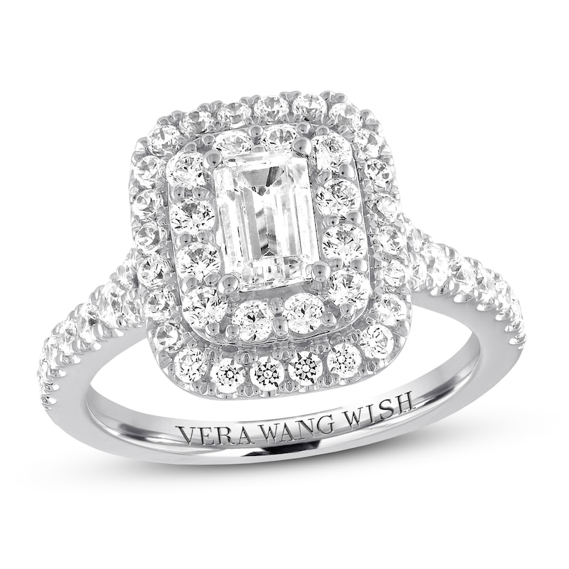 Main Image 1 of Previously Owned Vera Wang WISH Diamond Ring 1 5/8 ct tw 14K White Gold