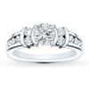 Thumbnail Image 3 of Previously Owned Hearts Desire Setting 1/2 ct tw Diamonds 18K White Gold