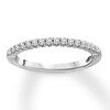 Thumbnail Image 1 of Previously Owned Diamond Wedding Band 1/6 carat tw Round 14K White Gold