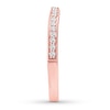 Thumbnail Image 3 of Previously Owned Diamond Wedding Band 1/6 carat tw Round 14K Rose Gold