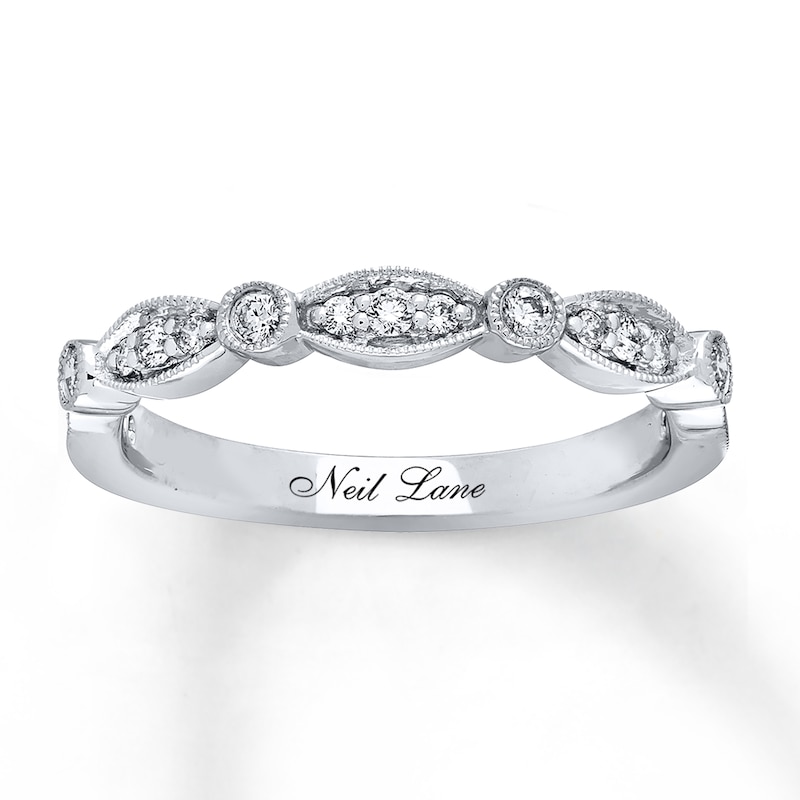Main Image 1 of Previously Owned Neil Lane Diamond Band 1/4 carat tw 14K White Gold