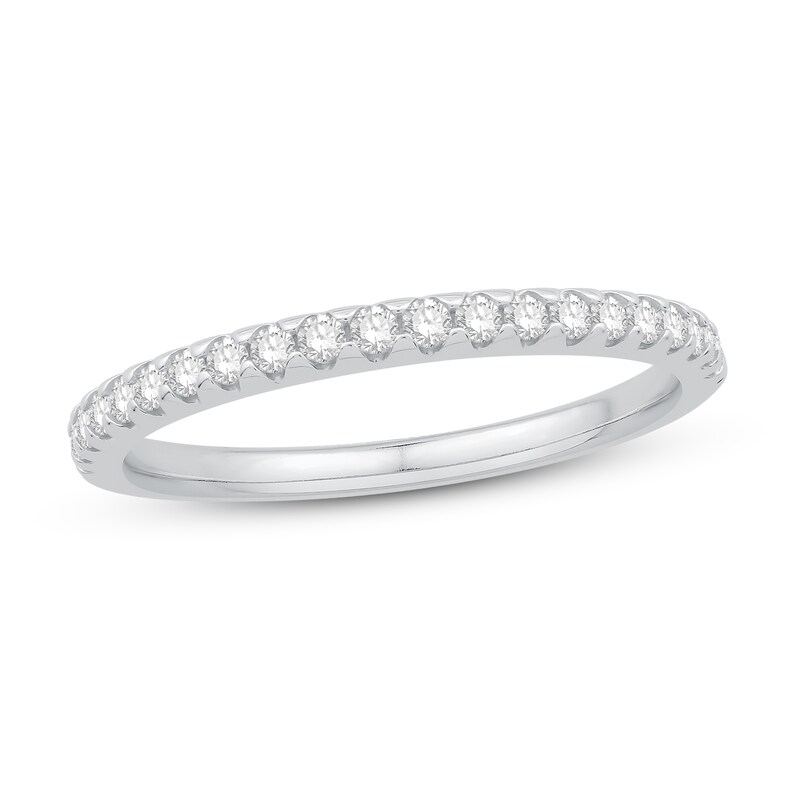 Main Image 1 of Previously Owned Diamond Anniversary Band 1/4 ct tw Round 14K White Gold