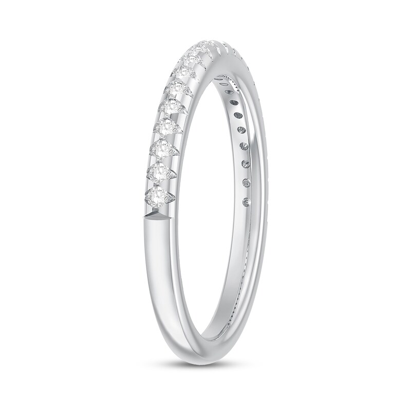 Main Image 2 of Previously Owned Diamond Anniversary Band 1/4 ct tw Round 14K White Gold
