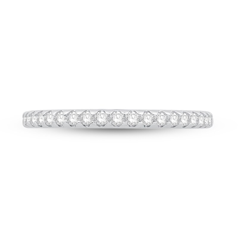 Main Image 3 of Previously Owned Diamond Anniversary Band 1/4 ct tw Round 14K White Gold