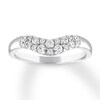 Thumbnail Image 1 of Previously Owned Diamond Contour Ring 1/3 carat tw Round 14K White Gold