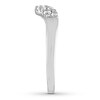 Thumbnail Image 2 of Previously Owned Diamond Contour Ring 1/3 carat tw Round 14K White Gold