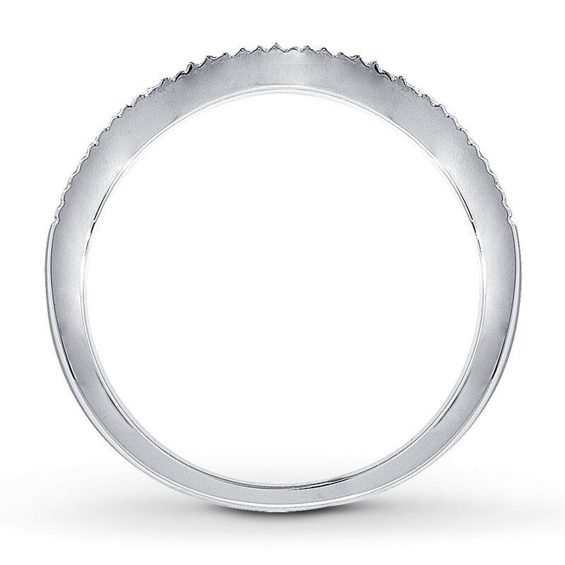 Main Image 2 of Previously Owned Diamond Band 1/5 ct tw 14K White Gold