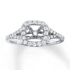 Thumbnail Image 1 of Previously Owned Diamond Ring Setting 1/3 ct tw Round-cut Platinum