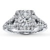 Thumbnail Image 3 of Previously Owned Diamond Ring Setting 3/4 ct tw Round-cut 18K White Gold