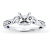 Thumbnail Image 1 of Previously Owned Diamond Ring Setting 1/4 ct tw Round-cut 14K White Gold