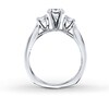 Thumbnail Image 2 of Previously Owned Diamond Ring Setting 3/4 ct tw Round Ideal-cut 18K White Gold