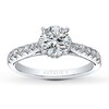 Thumbnail Image 3 of Previously Owned Natalie K Ring Setting 1/3 ct tw Diamonds 14K White Gold