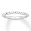 Thumbnail Image 1 of Previously Owned Colorless Diamond Wedding Band 1/5 carat tw 14K White Gold