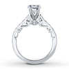 Thumbnail Image 2 of Previously Owned Diamond Engagement Ring Setting 1/2 ct tw Round 14K Gold