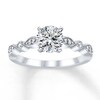 Thumbnail Image 2 of Previously Owned Diamond Engagement Ring Setting 1/15 ct tw Round 14K White Gold