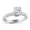 Thumbnail Image 3 of Previously Owned Vera Wang WISH Diamond Engagement Ring Setting 1/3 ct tw Round 14K White Gold