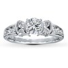 Thumbnail Image 3 of Previously Owned Hearts Desire Setting 1/2 ct tw Diamonds 18K White Gold
