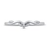 Thumbnail Image 3 of Previously Owned Contour Ring Diamond Accents 14K White Gold