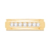 Thumbnail Image 2 of Previously Owned Men's Diamond Wedding Band 1/2 ct tw Round 14K Yellow Gold