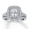 Thumbnail Image 1 of Previously Owned Neil Lane Bridal Set 2-1/4 ct tw Diamonds 14K White Gold