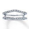 Thumbnail Image 1 of Previously Owned Diamond Enhancer Ring 1/2 ct tw Round-cut 14K White Gold