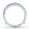 Thumbnail Image 2 of Previously Owned Diamond Enhancer Ring 1/2 ct tw Round-cut 14K White Gold