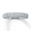 Thumbnail Image 1 of Previously Owned Diamond Anniversary Band 1/2 ct tw Round-cut 14K White Gold