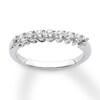 Thumbnail Image 1 of Previously Owned Diamond Anniversary Ring 1/2 ct tw Round 14K White Gold