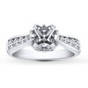 Thumbnail Image 1 of Previously Owned Diamond Ring Setting 3/4 ct tw Round 18K White Gold