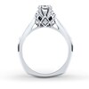 Thumbnail Image 2 of Previously Owned Diamond Ring Setting 3/4 ct tw Round 18K White Gold