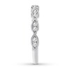 Thumbnail Image 3 of Previously Owned Diamond Anniversary Band 1/5 carat tw Round-cut 14K White Gold