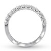 Thumbnail Image 2 of Previously Owned Diamond Wedding Band 1/2 carat tw Round 14K White Gold
