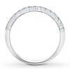 Thumbnail Image 2 of Previously Owned Diamond Anniversary Band 1/4 ct tw Round-cut 14K White Gold