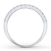 Thumbnail Image 2 of Previously Owned Diamond Anniversary Band 1/4 ct tw Round-cut 14K White Gold