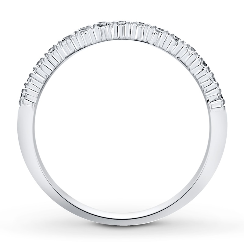 Main Image 2 of Previously Owned Diamond Anniversary Band 1/4 ct tw Round-cut 14K White Gold