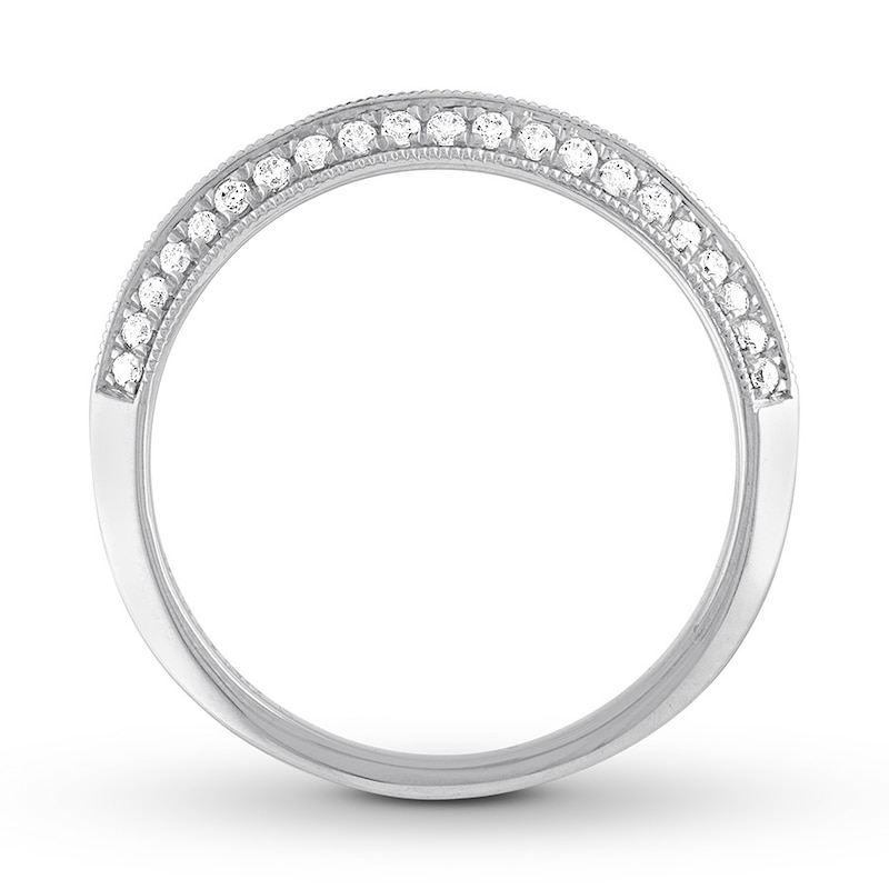 Main Image 2 of Previously Owned Diamond Anniversary Ring 1/4 ct tw Round 14K White Gold