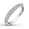 Thumbnail Image 4 of Previously Owned Diamond Anniversary Band 5/8 ct tw Round-cut 14K White Gold