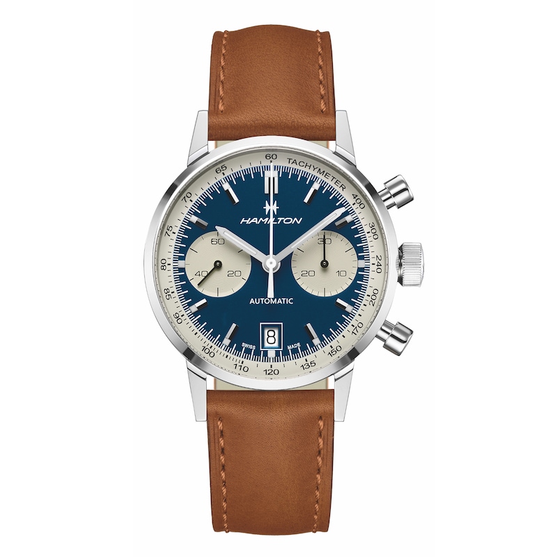 Main Image 1 of Previously Owned Hamilton Intra-Matic Auto Chrono Men's Watch H38416541