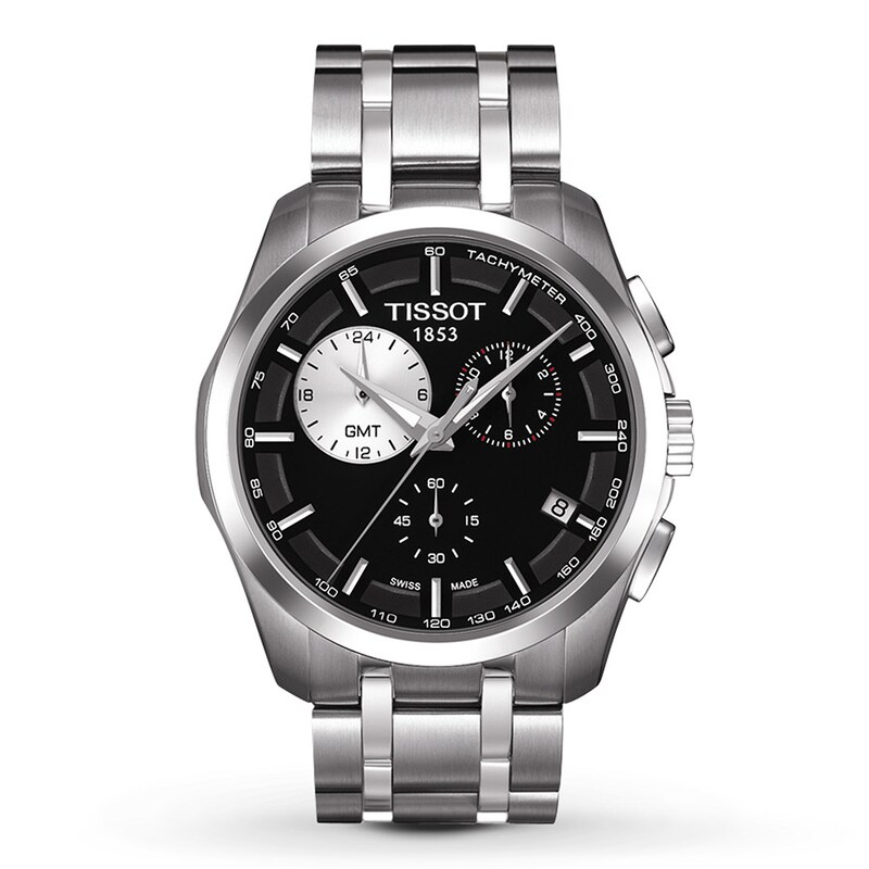 Main Image 1 of Previously Owned Tissot Men's Watch Couturier GMT