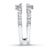 Thumbnail Image 3 of Previously Owned Diamond Enhancer Ring 3/4 carat tw Round-cut 14K White Gold