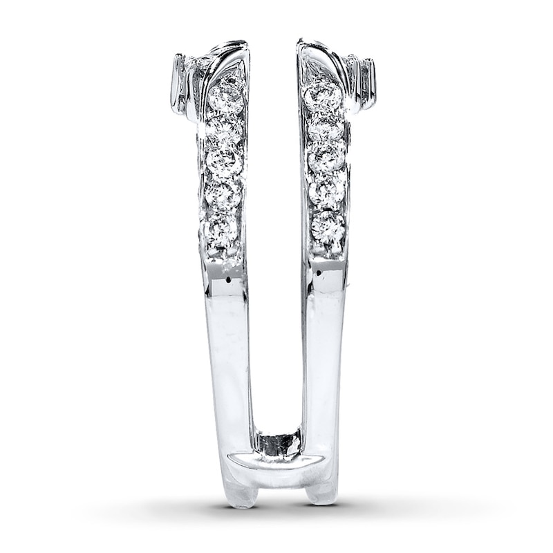 Main Image 3 of Previously Owned Diamond Enhancer Ring 3/4 carat tw Round-cut 14K White Gold