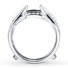 Thumbnail Image 2 of Previously Owned Diamond Enhancer Ring 1/2 ct tw Round-cut 14K White Gold