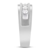 Thumbnail Image 2 of Previously Owned Men's 5-Stone Wedding Band 1/2 ct tw Round 10K White Gold