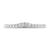 Thumbnail Image 3 of Previously Owned Vera Wang WISH Wedding Band 1/4 ct tw Diamonds 14K White Gold
