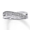 Thumbnail Image 1 of Previously Owned Diamond Anniversary Band 1/4 ct tw 14K White Gold
