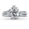 Thumbnail Image 1 of Previously Owned Diamond Bridal Setting 1/3 ct tw Round-cut 14K White Gold