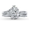 Thumbnail Image 3 of Previously Owned Diamond Bridal Setting 1/3 ct tw Round-cut 14K White Gold