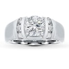 Thumbnail Image 2 of Previously Owned Diamond Ring Setting 1/3 ct tw Round-Cut 14K White Gold