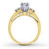 Thumbnail Image 2 of Previously Owned Diamond Ring Setting 1/4 ct tw Round-Cut 14K Yellow Gold