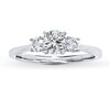 Thumbnail Image 3 of Previously Owned Diamond Ring Setting 1/4 ct tw Round-cut 14K White Gold